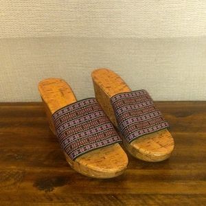 Montego Bay Club Womens Wedges Size 10